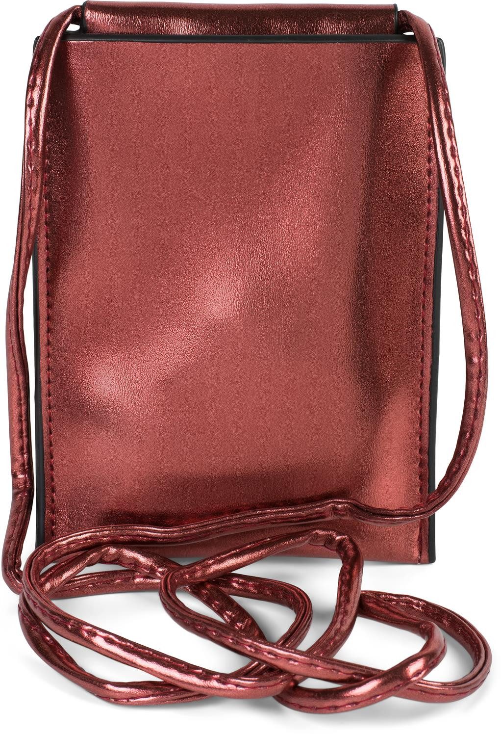 styleBREAKER Smartphonetasche Handy Umhängetasche Metallic (1-tlg)