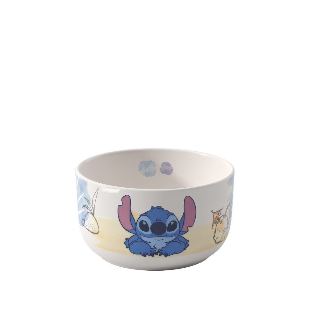 Villeroy & Boch Kinderschale Disney Stitch Müslischale 440 ml, Porzellan, (1x Müslischale, 1-tlg)
