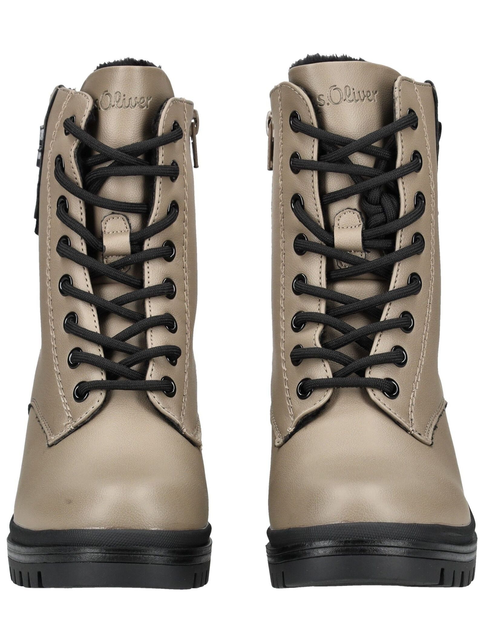 s.Oliver s.Oliver Stiefelette Lederimitat Schnürstiefelette