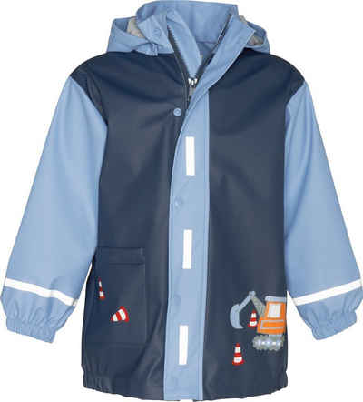 Playshoes Regenjacke Regen-Mantel Baustelle