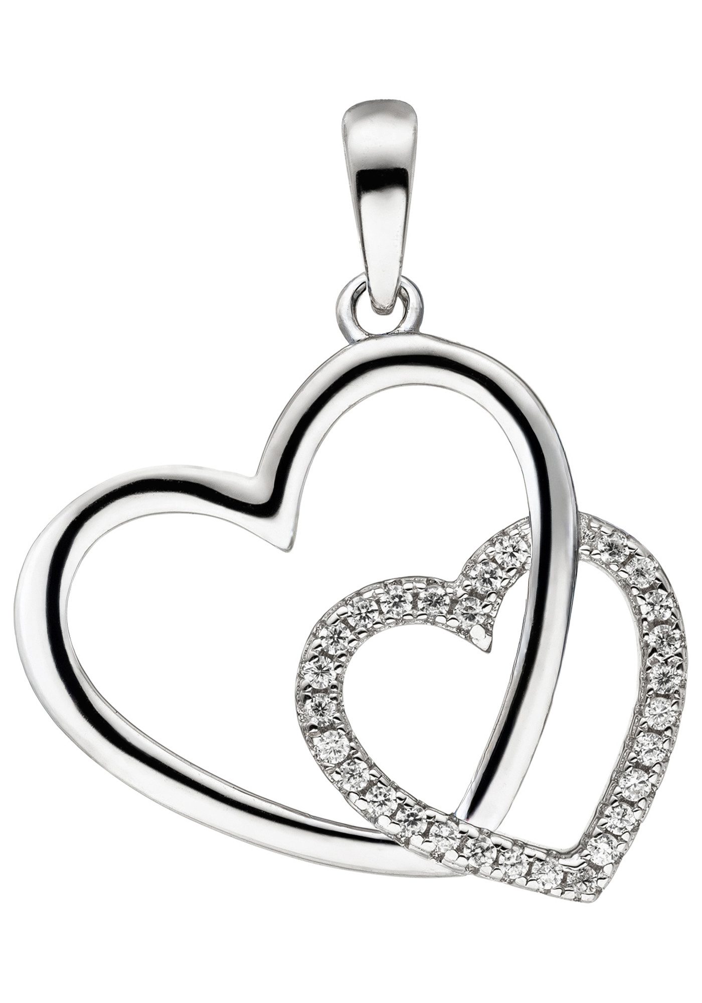 JOBO Herzanhänger Anhänger Herz Herzen...