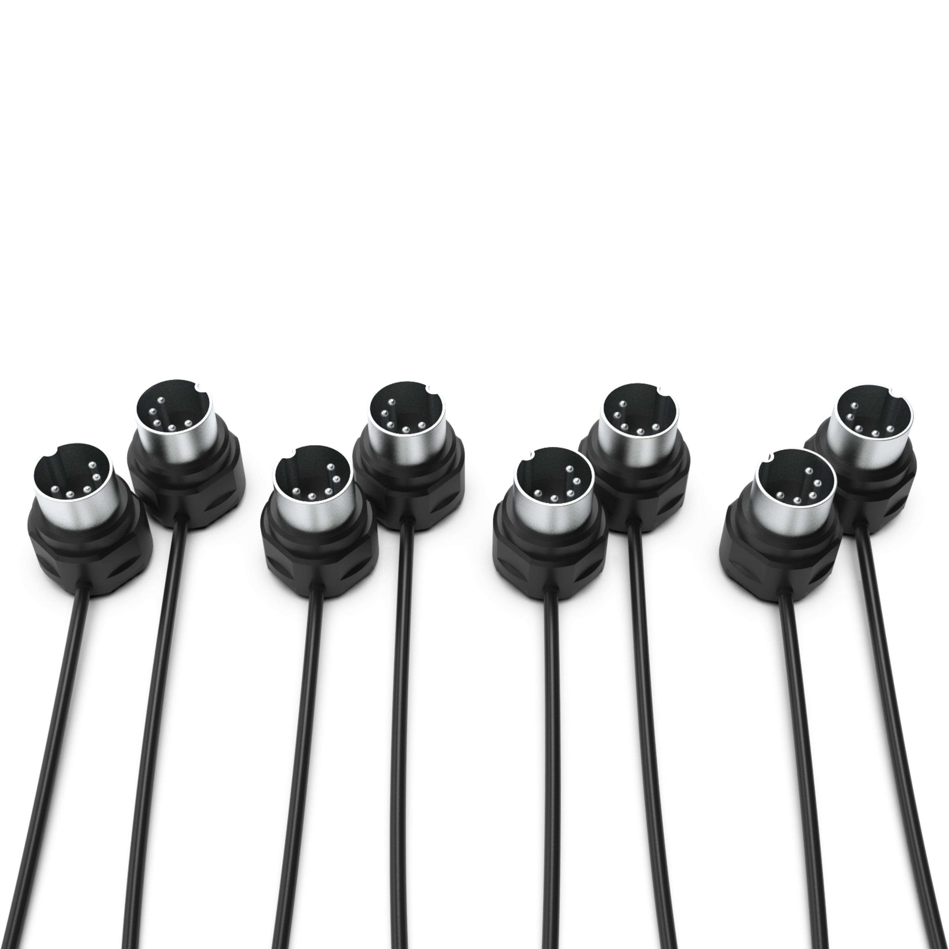 CME Computer-Kabel, DIN5-1FT-30CM 4-Pack 30cm - MIDI Kabel
