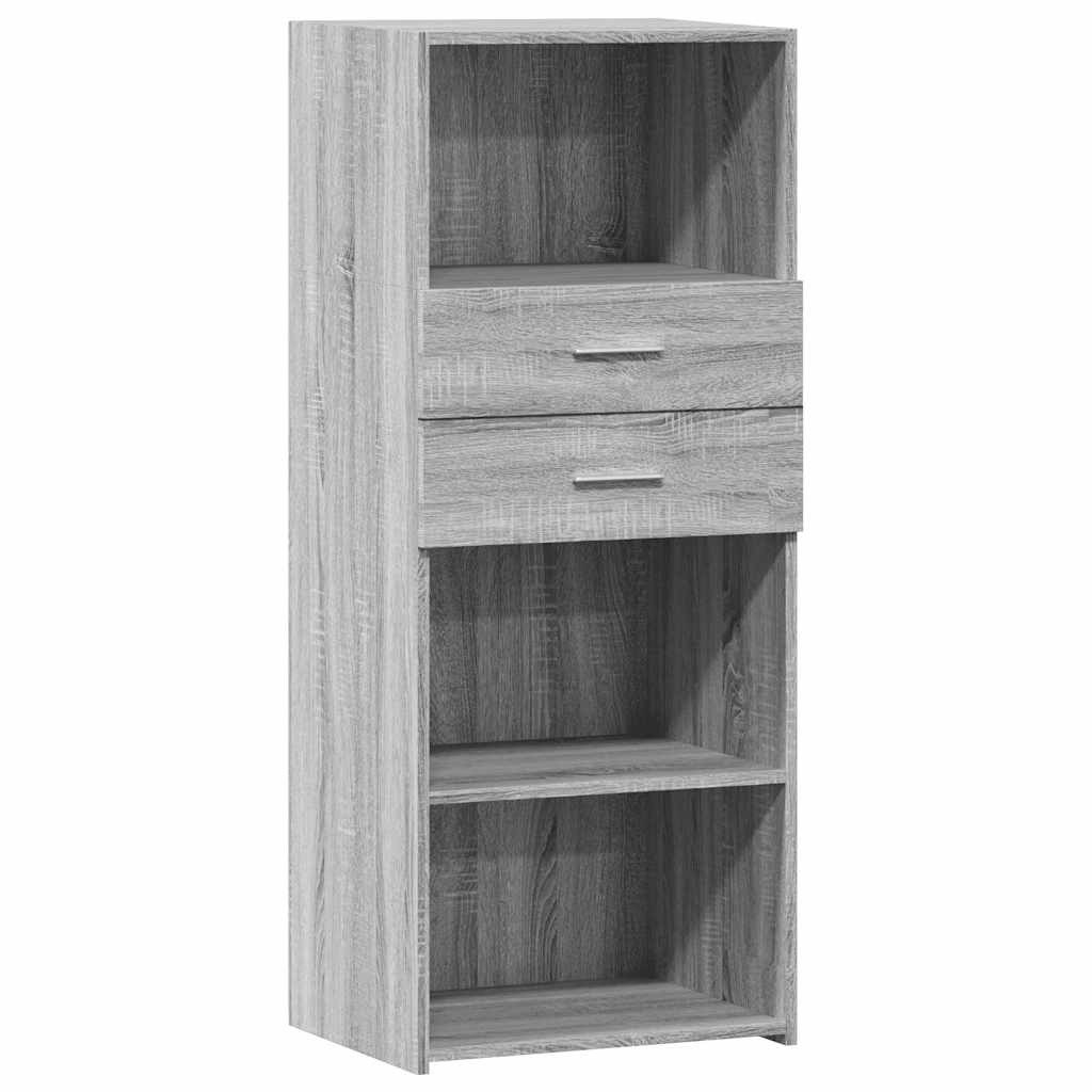 vidaXL Highboard Highboard Grau Sonoma 50x42,5x124 günstig online kaufen