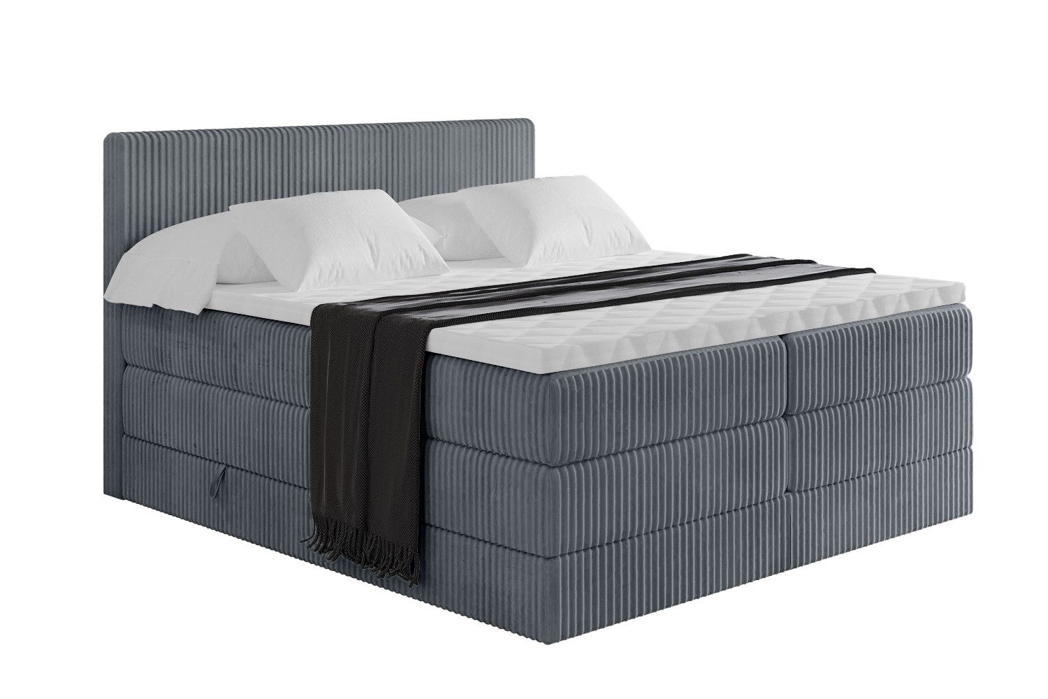 ALTDECOR Boxspringbett TOLO KING (Multipocket-Matratze H4, günstig online kaufen