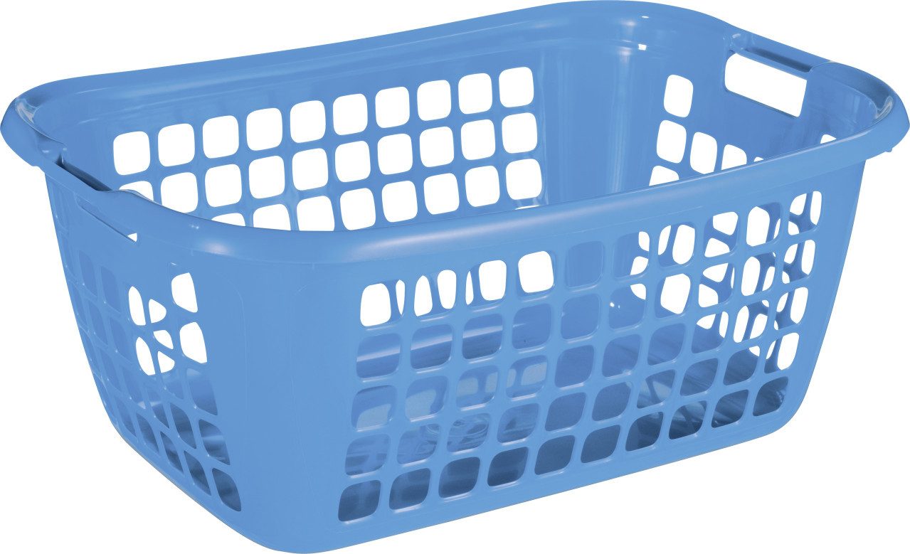 Sunware Wäschekorb Sunware Wäschekorb Basic 79L blau 65 x 45 x 27 cm günstig online kaufen