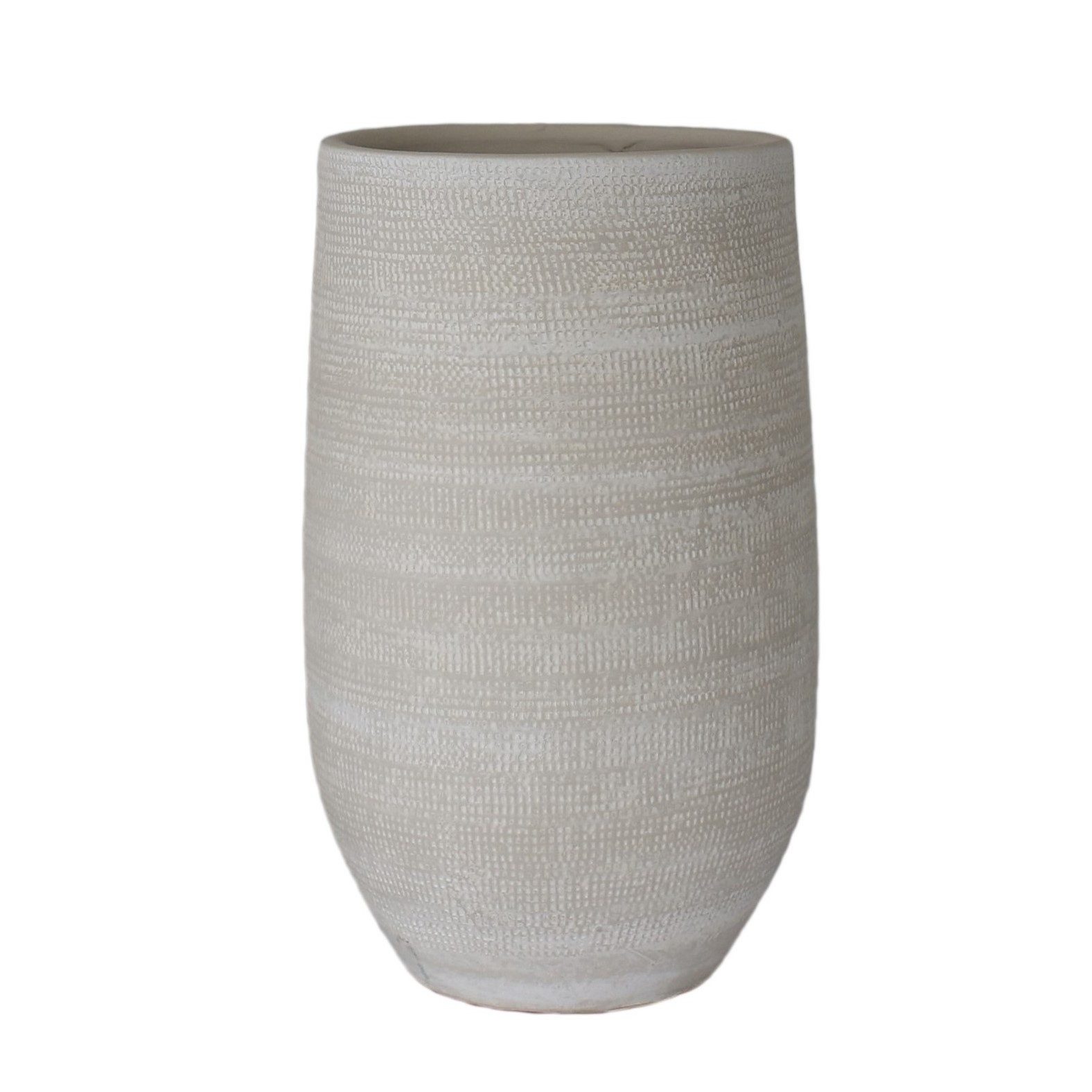 CreaFlor Home Bodenvase Grau, Durchmesser 25 günstig online kaufen