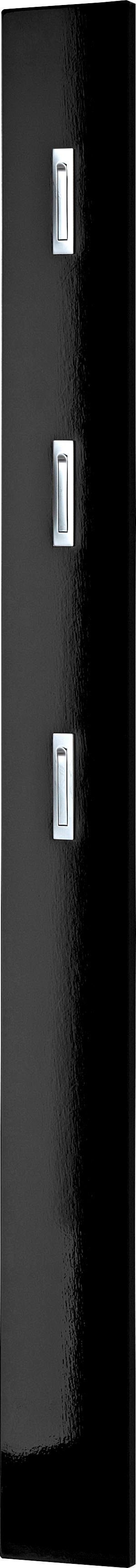 GERMANIA Garderobenpaneel Colorado, mit 3 Klapphaken in schwarz oder alufar günstig online kaufen