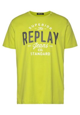 Replay T-Shirt mit Markendruck