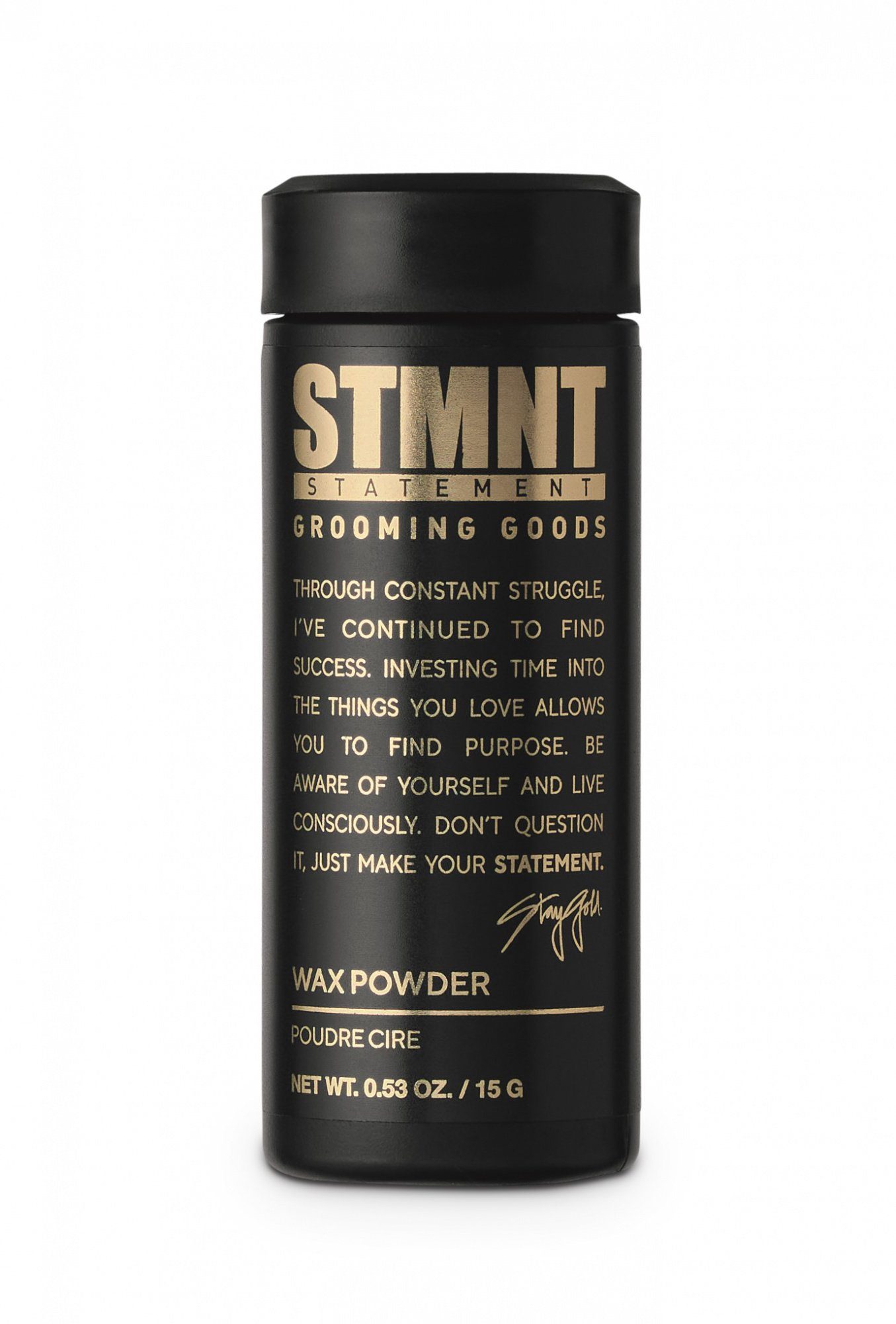 Schwarzkopf Haarwachs STMNT Wax Powder, formbarer Volumen, Kontrolle, und Finish Halt 1-tlg., halbmattes mittlere