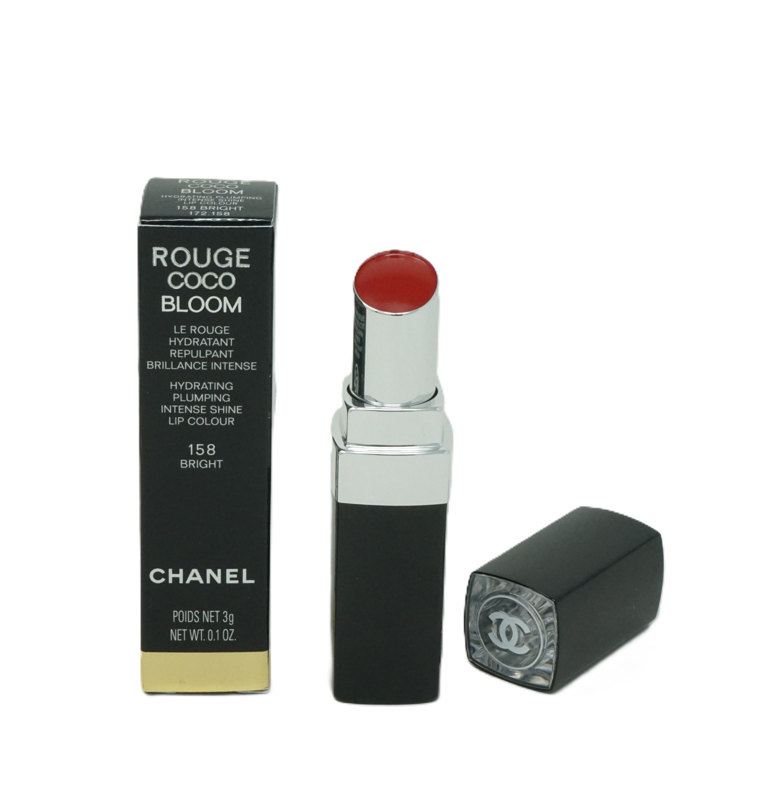 Lippenstift Chanel Rouge Coco Bloom Lippenstift 3g Bright 158