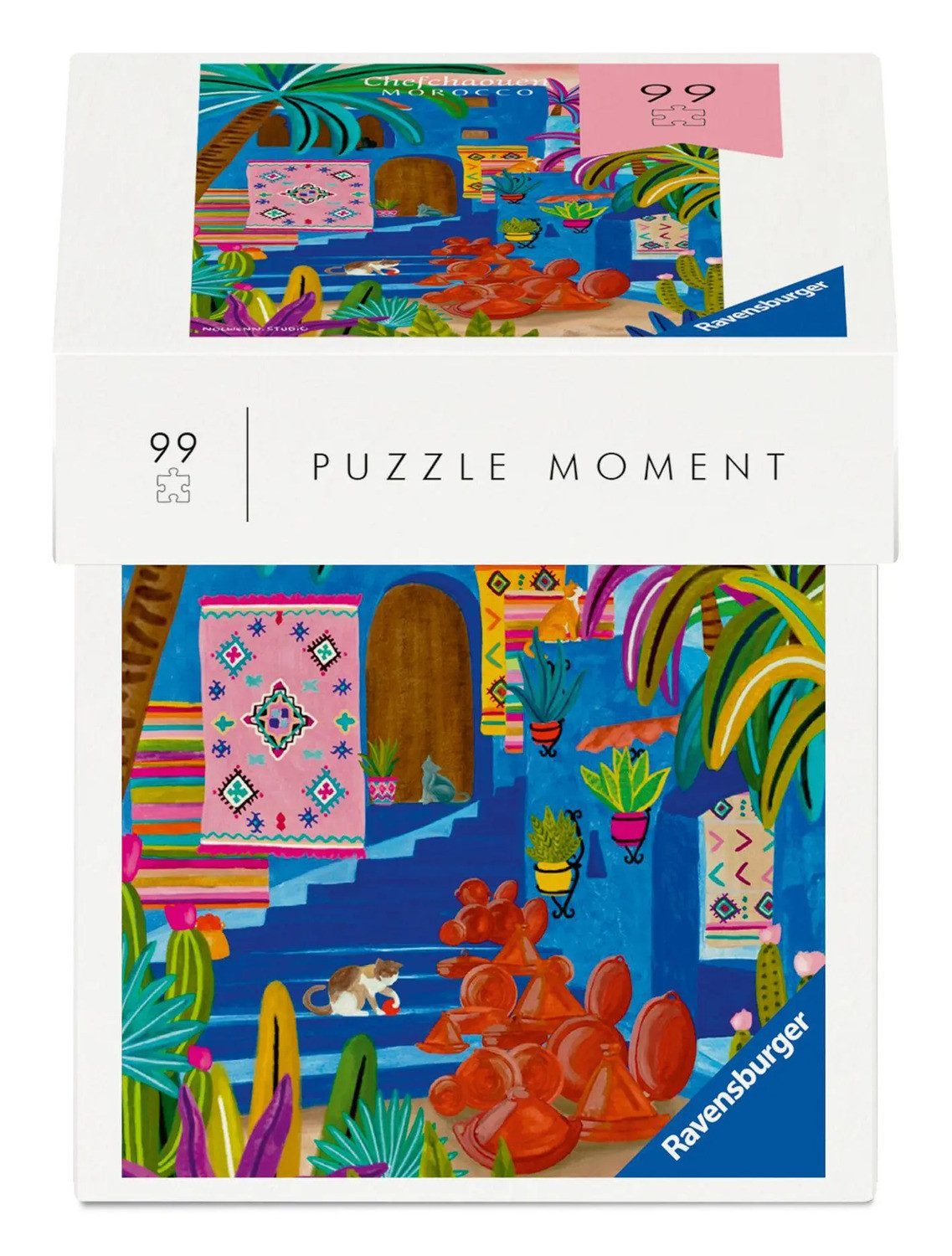 Ravensburger Puzzle Erwachsenenpuzzle 99 Teile - Marokko, 99 Puzzleteile