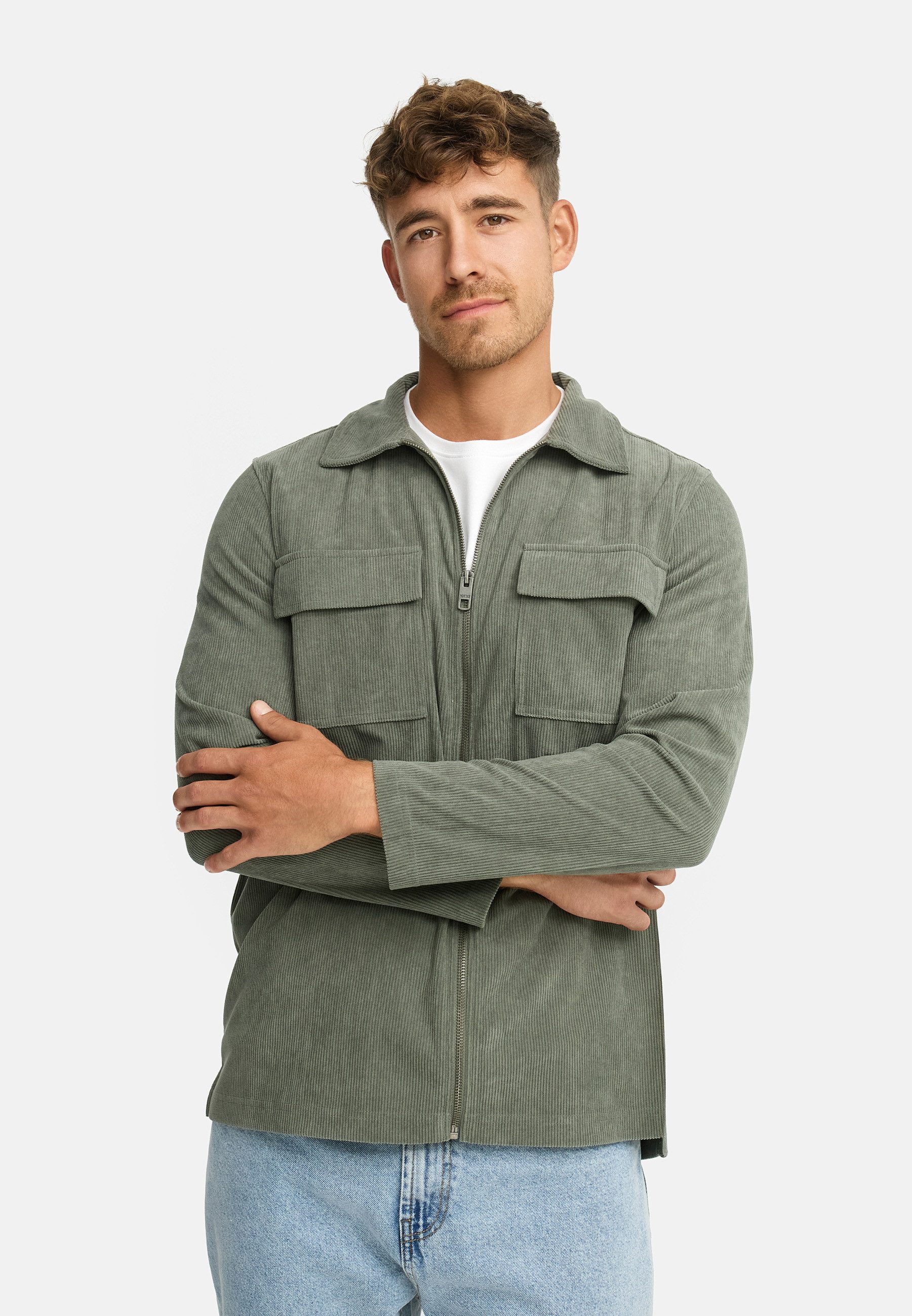 Langarmhemd INNemoto Zip Shirt