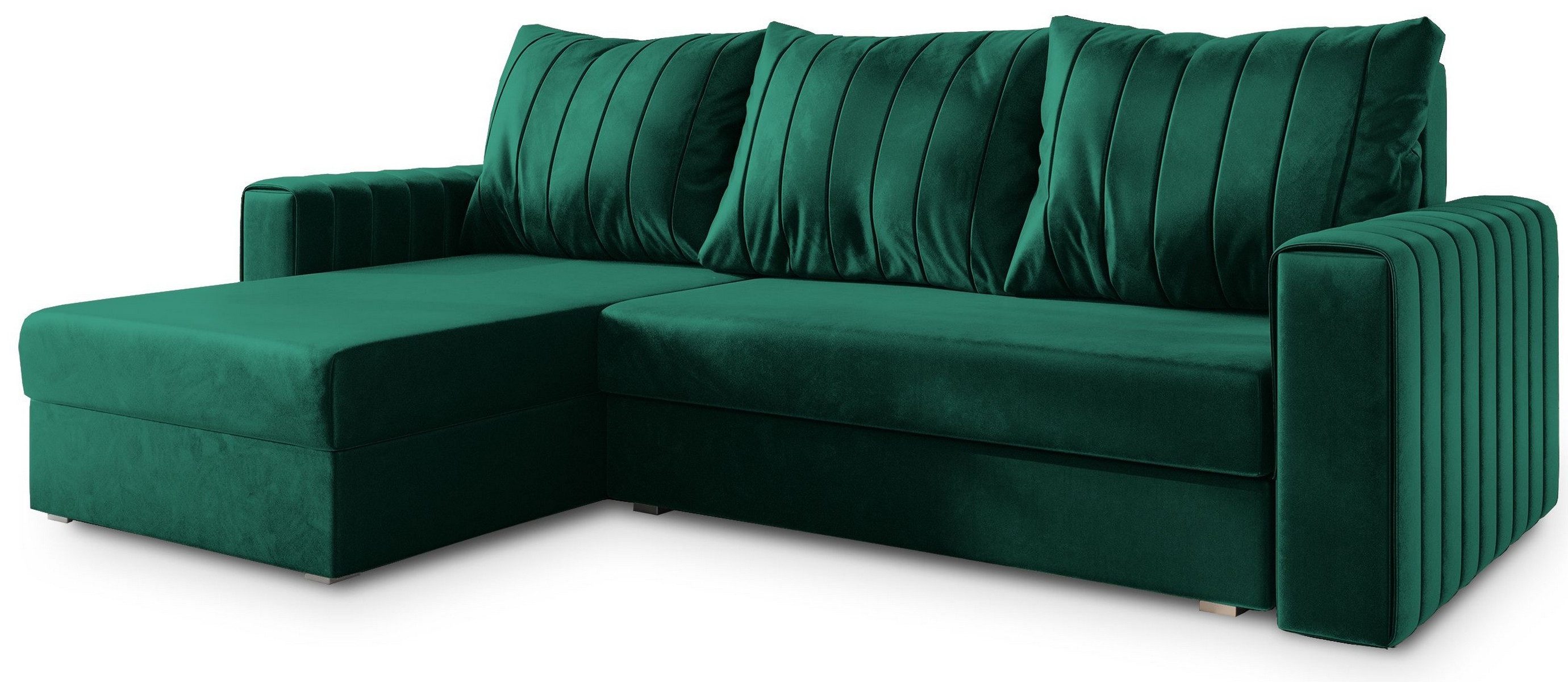Masseno Ecksofa CARL mit Schlaffunktion L-Form, günstig online kaufen