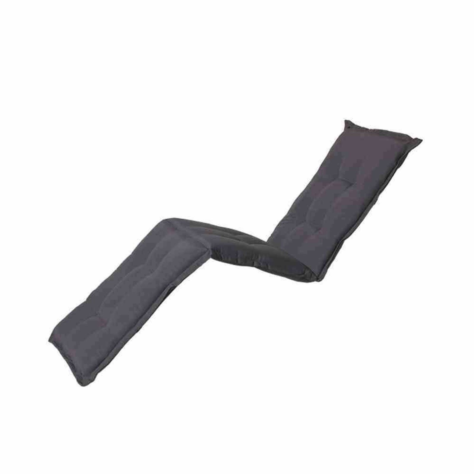 Madison Liegenauflage Panama grau, Auflage zu Liege 50% Baumwolle / 45% Polyester
