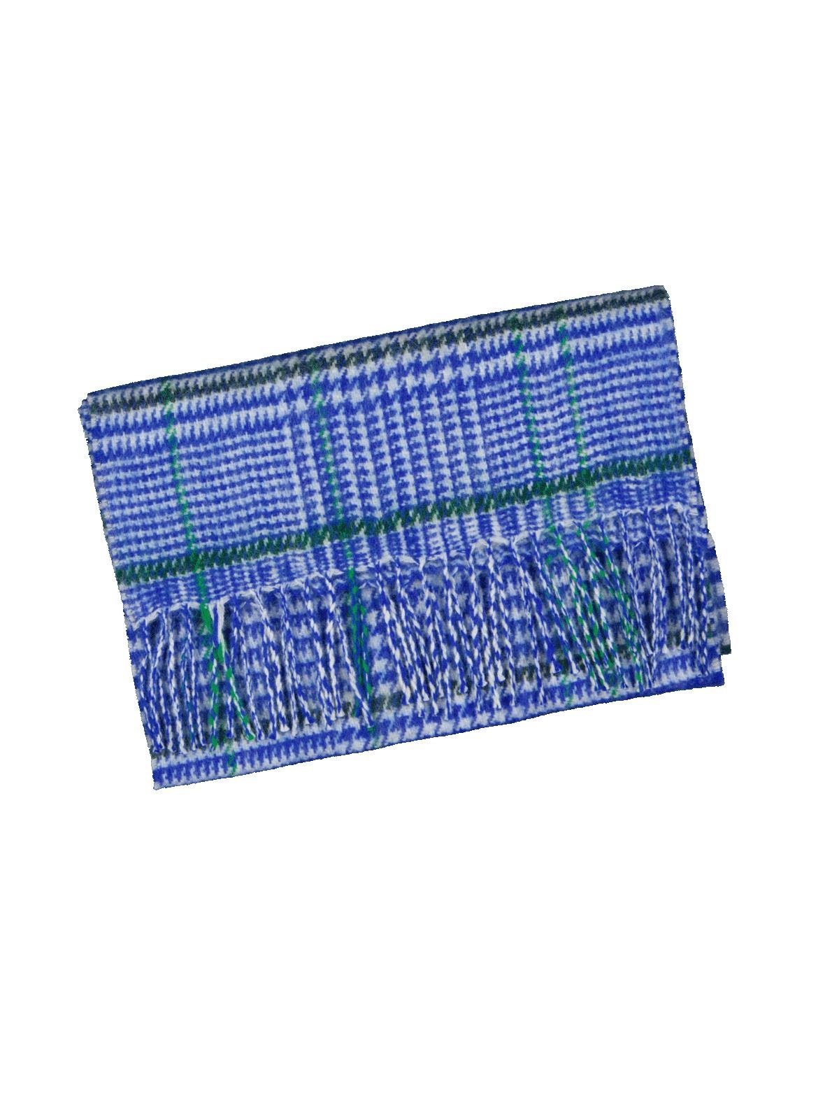 Engbers Strickschal engbers Herren Schal kariert, Tannengruen günstig online kaufen