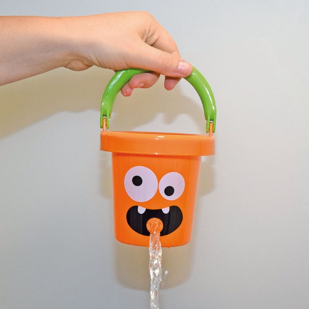 GOWI Badespielzeug Lustige Monster Eimer (3-tlg) günstig online kaufen