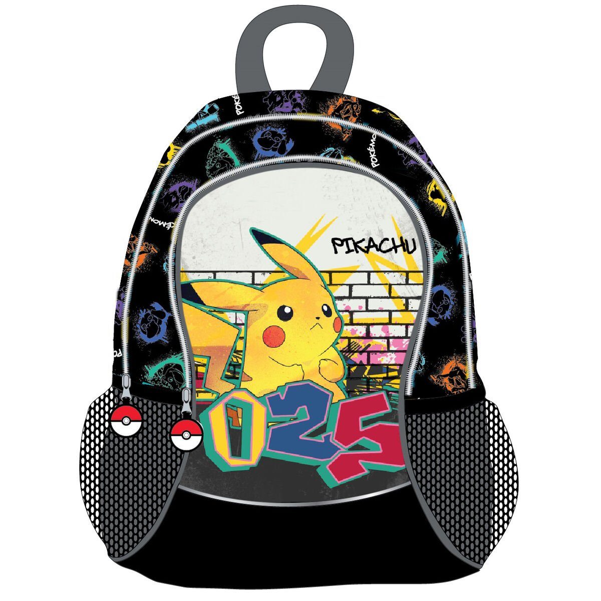 POKÉMON Rucksack Pokemon Kinder-Rucksack Pokémon Pikachu Bunt 30 x 40 x ...