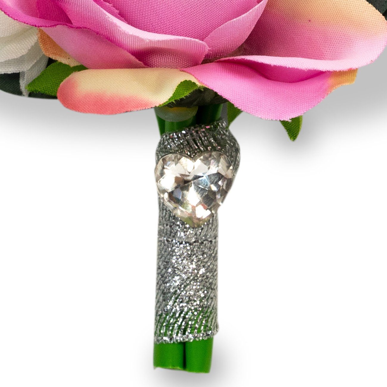 Bull & Drake Brosche Blumenstrauß (1-tlg), Hochzeitsbrosche / Blumenbrosche / Herren Brosche für Hochzeit