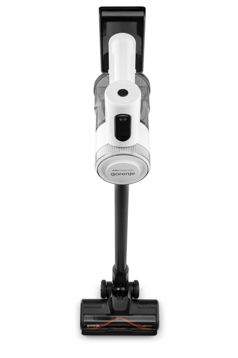 GORENJE Akku-Hand-und Stielstaubsauger AIREssential SVC222230AEW, 150 W, beutellos, 150Watt, 22.2 Volt, Anti-Tangle Bodenbürste