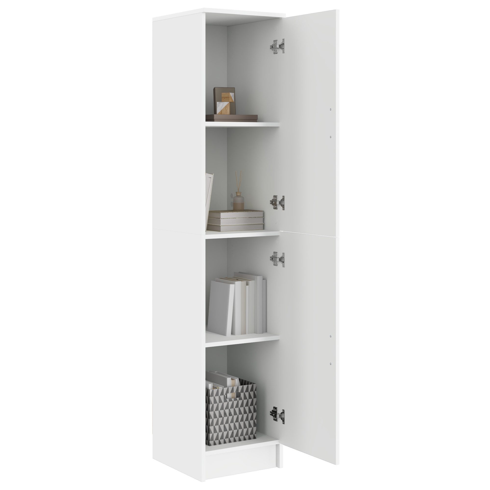 vidaXL Sideboard Büfett-Schrank Weiß Holzwerkstoff Moderat günstig online kaufen