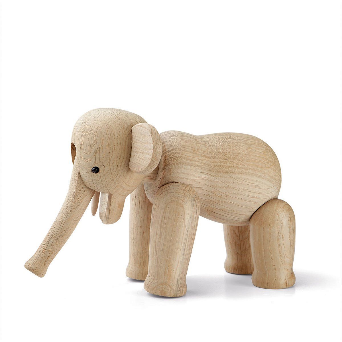 Eichenholz Denmark Mini; Elefant Beweglich; KAY Holzfigur FSC®-zertifiziertem Dekoobjekt Dekorative BOJESEN aus