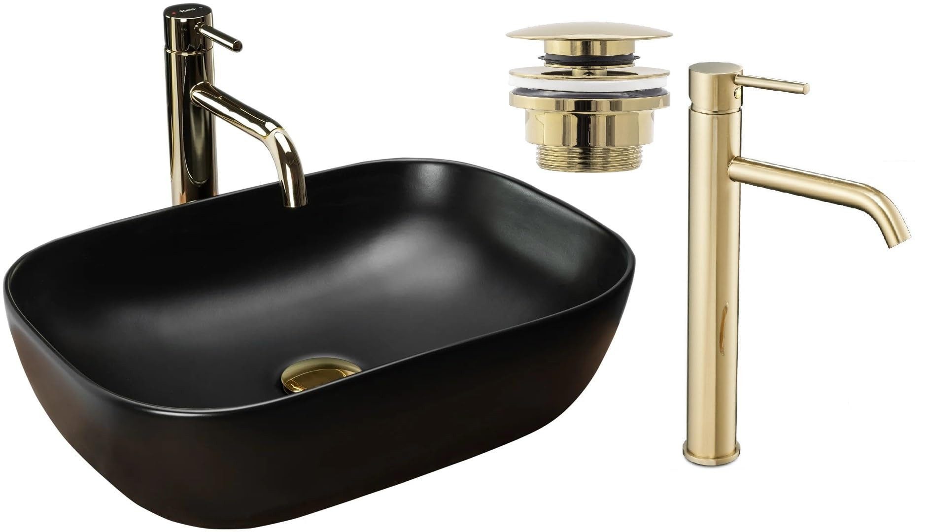 GTM Design Aufsatzwaschbecken BELINDA Modern Waschbeckenm günstig online kaufen