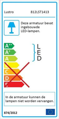 Opviq Schreibtischlampe KN13LST, Braun, 20 x 35 x 10 cm, 100% Tannenbaum