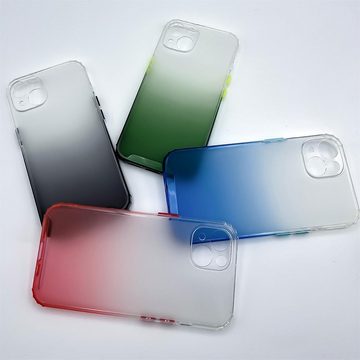 CoolGadget Handyhülle Farbverlauf Twilight Hülle für Apple iPhone 13 6,1 Zoll, Robust Hybrid Slim Cover Kamera Schutz Hülle für iPhone 13 Case