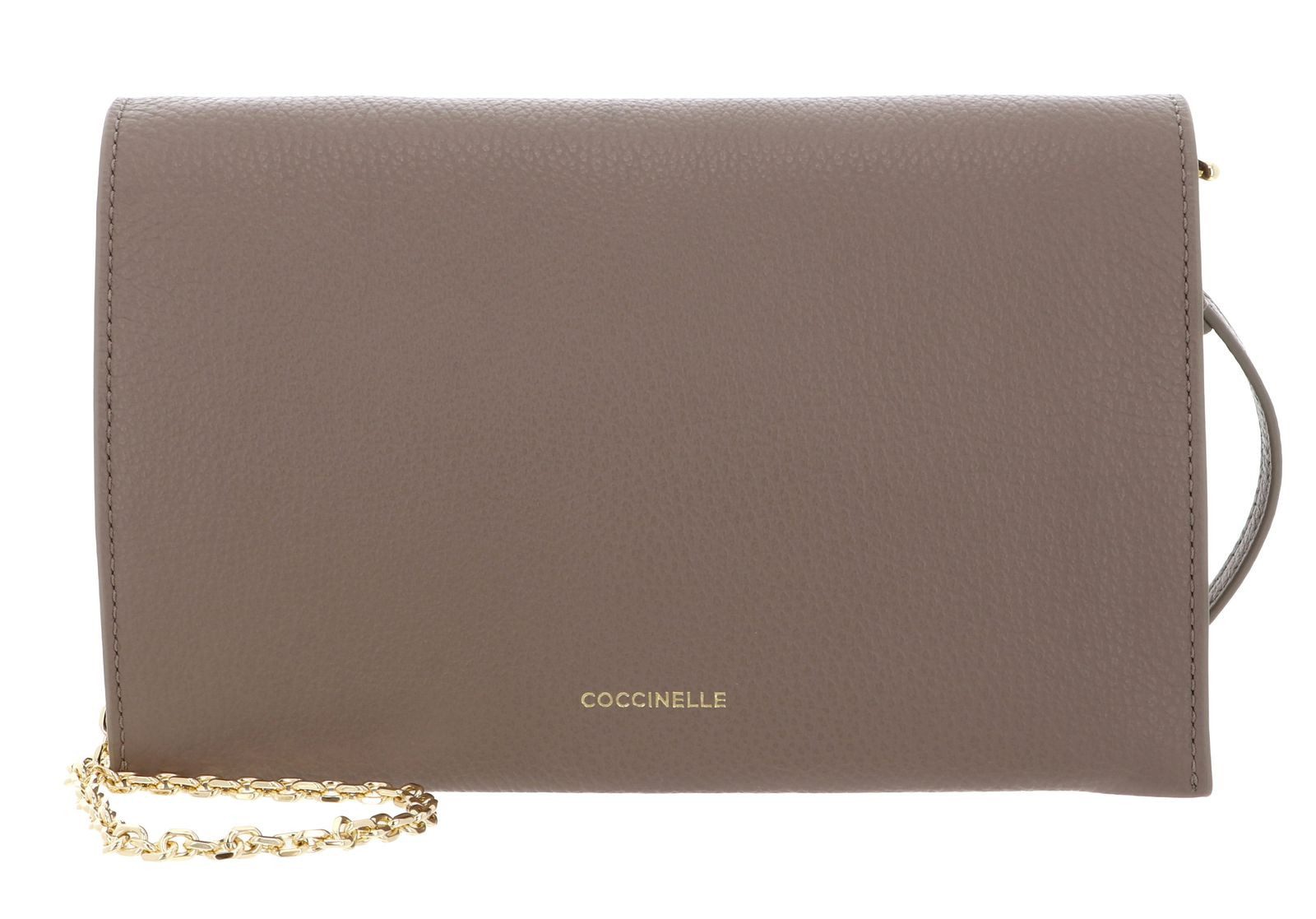 COCCINELLE Clutch Mini Bag, aus echtem Rindsleder