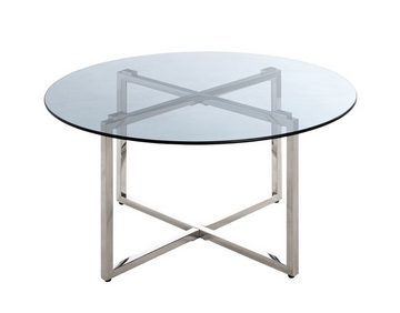 HAKU Beistelltisch HAKU Möbel Beistelltisch - edelstahl-grau - H. 45cm
