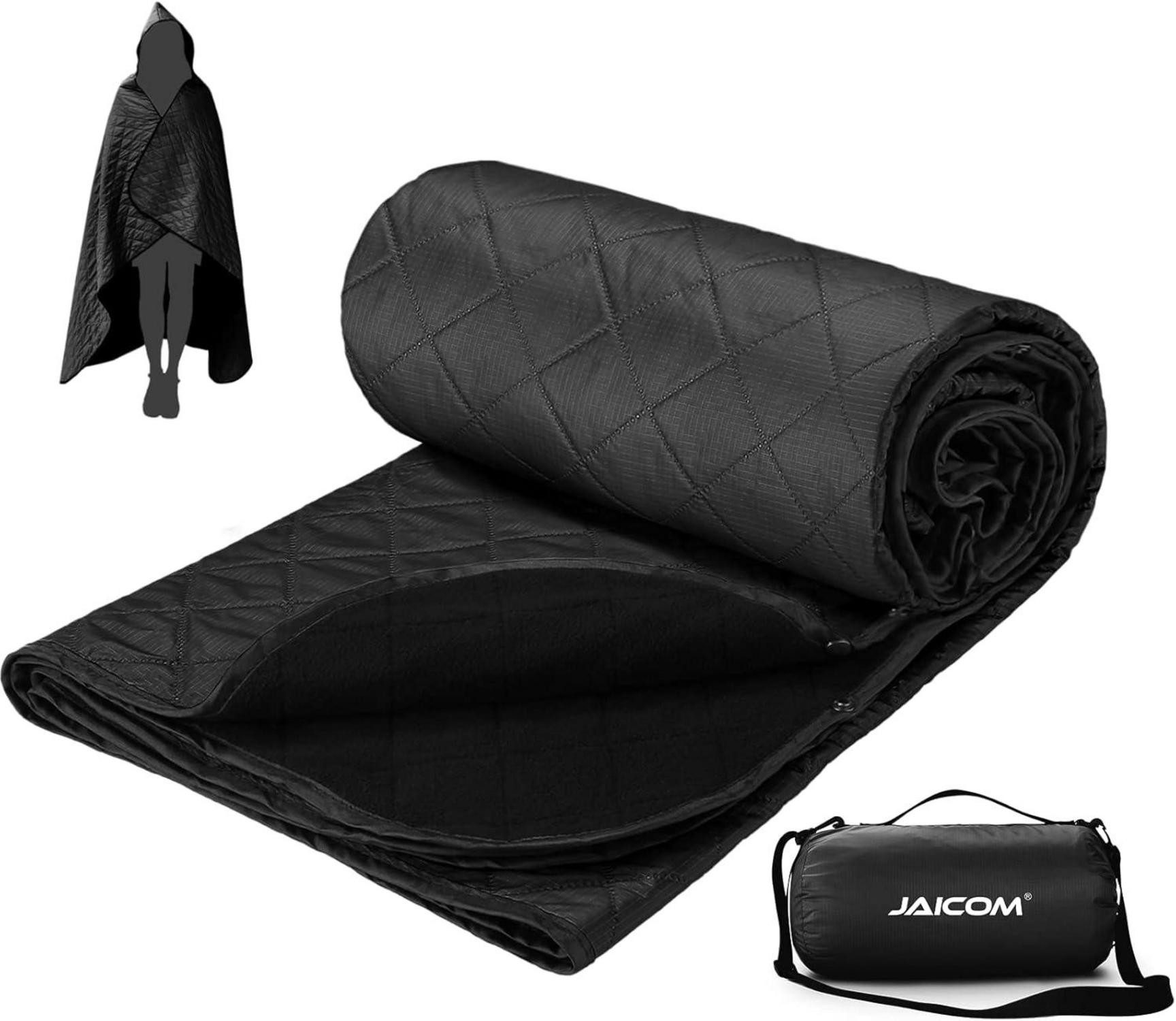 Campingstuhl Outdoor Decke 100% wasserdicht Schafwoll-Picknickdecke 140x200 cm
