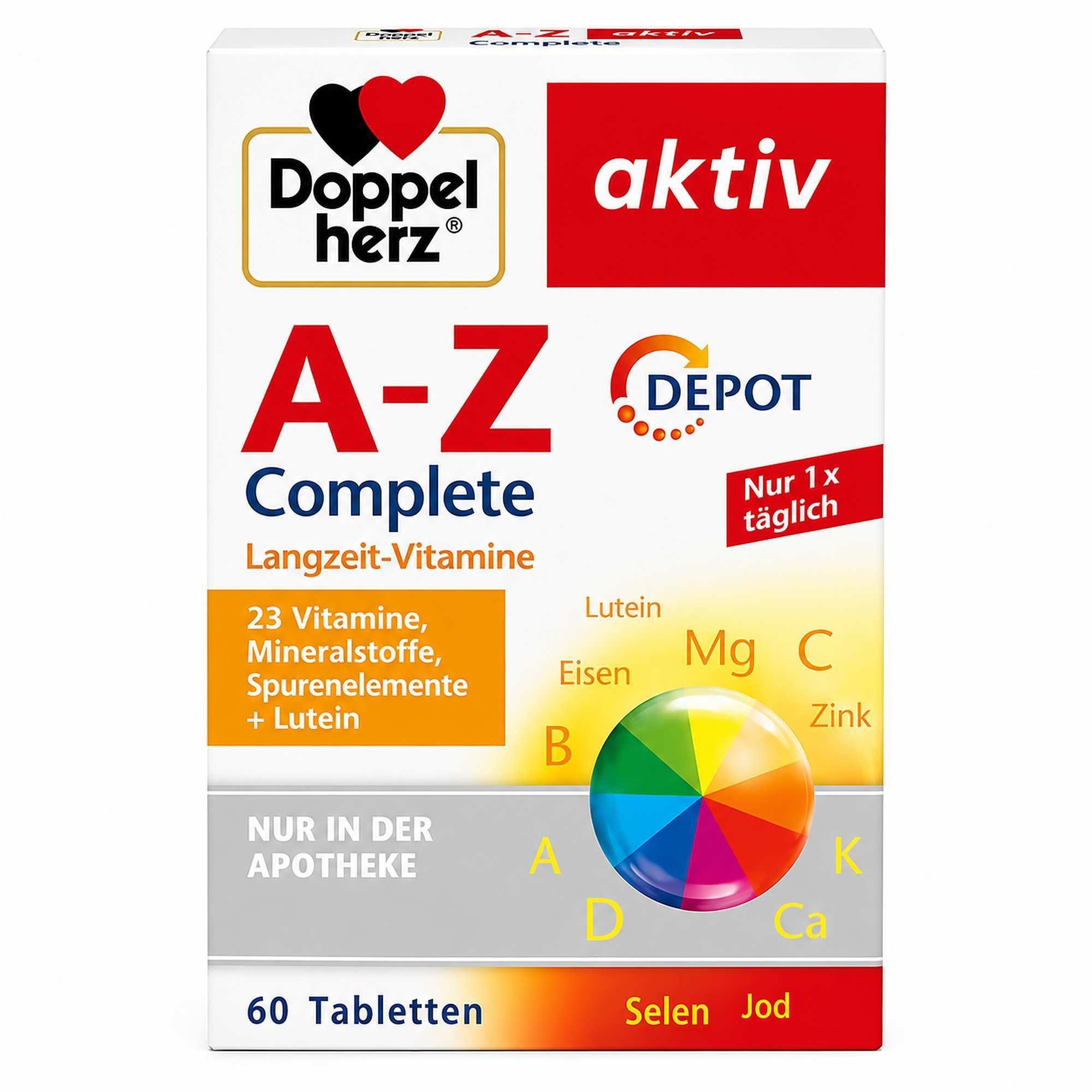 Queisser Pharma GmbH & Co. KG DOPPELHERZ A-Z Depot Tabletten Tabletten