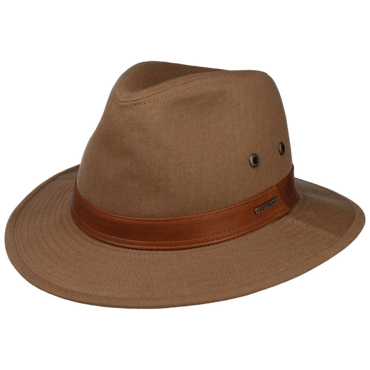 Stetson Sonnenhut (1-St) Stoffhut mit Lederband günstig online kaufen