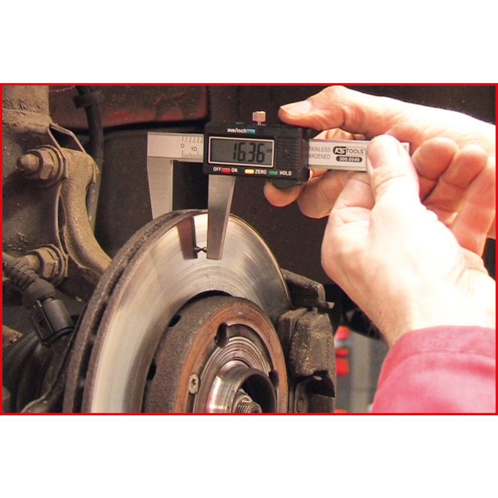 KS Tools Bremsscheiben-Richtwerkzeug KS Tools 300.0540 Digital-Bremsscheiben-Messschieber 0-60mm, 160mm