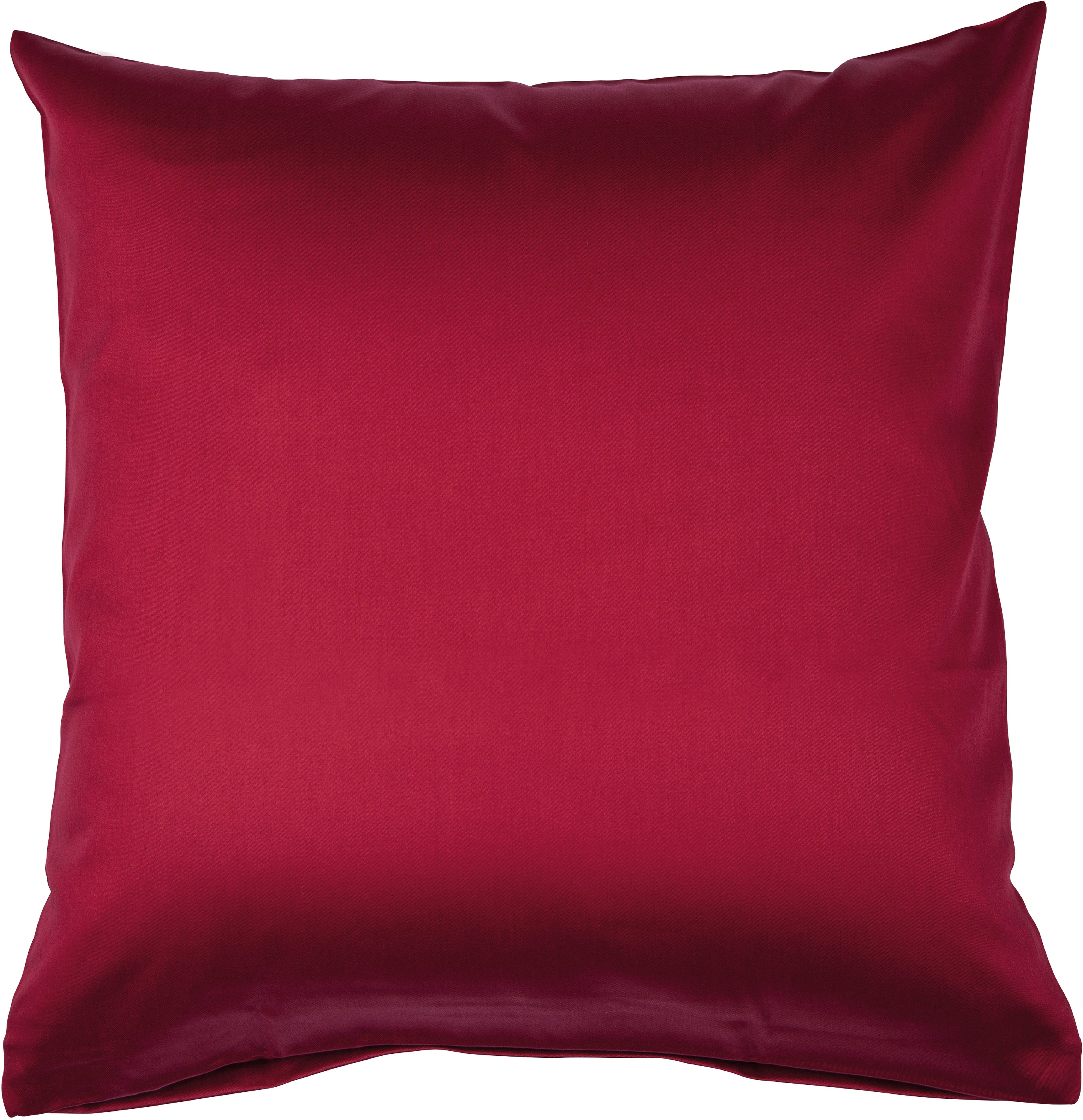 Janine Janine Mako-Satin Bettwäsche Colors 31001 schwarz Größe:  80x80 cm günstig online kaufen