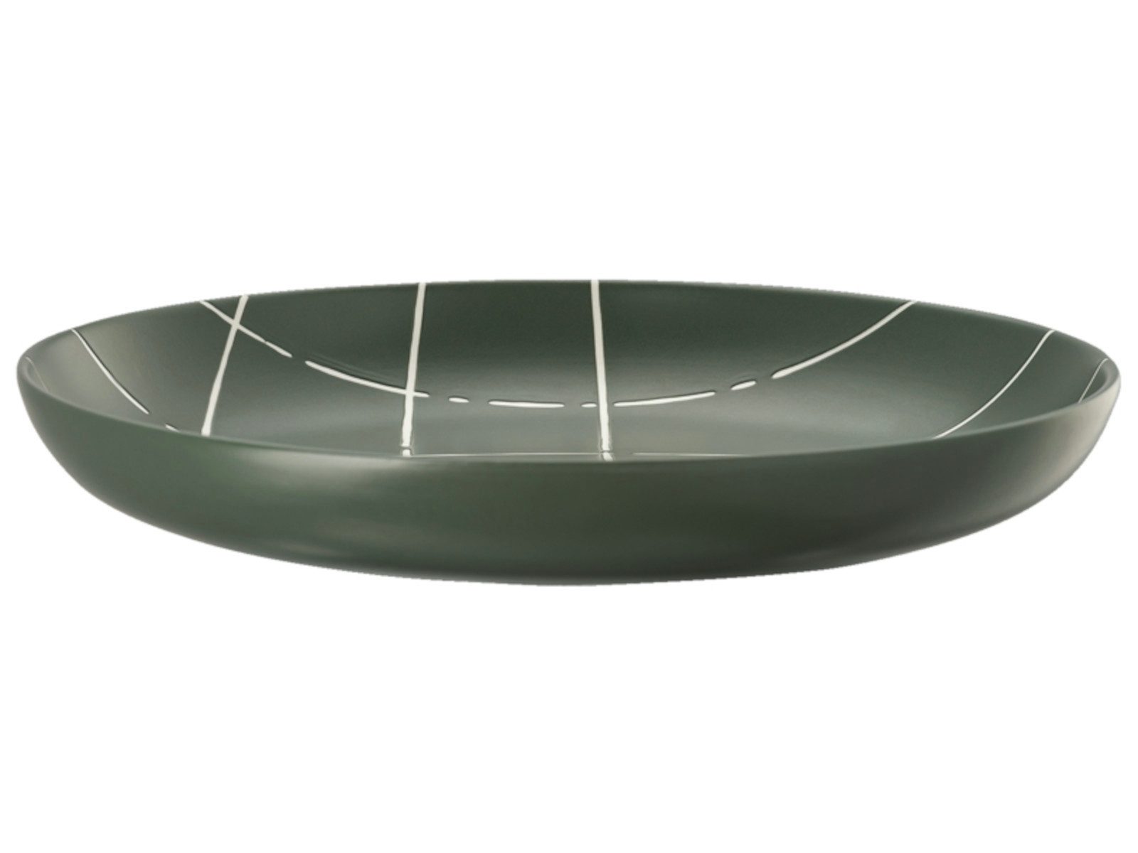 Thomas Porzellan Suppenteller FUN Karo dark Suppenteller 23cm