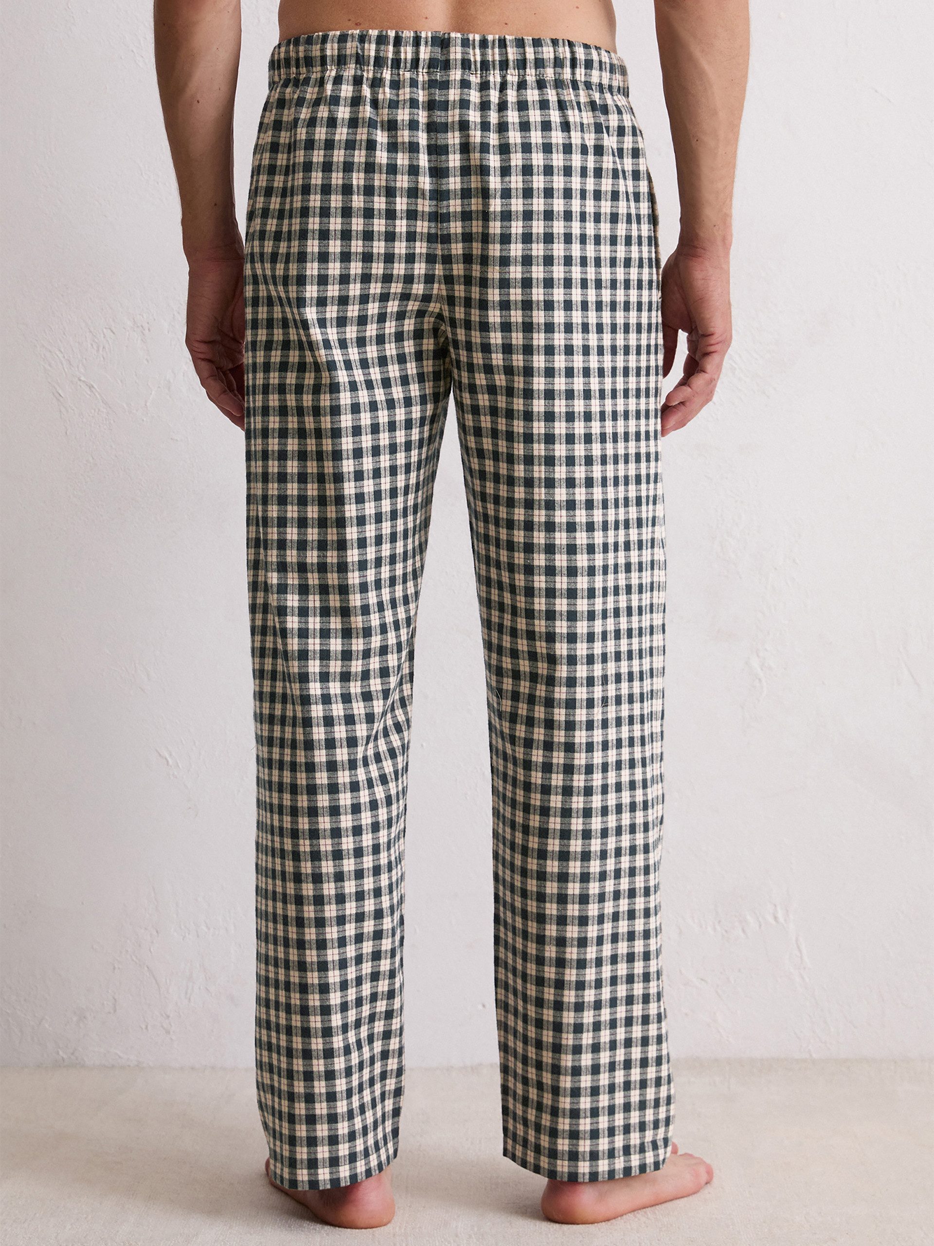 Marc O'Polo Pyjamahose Cozy Flannel schlaf-hose pyjama schlafmode