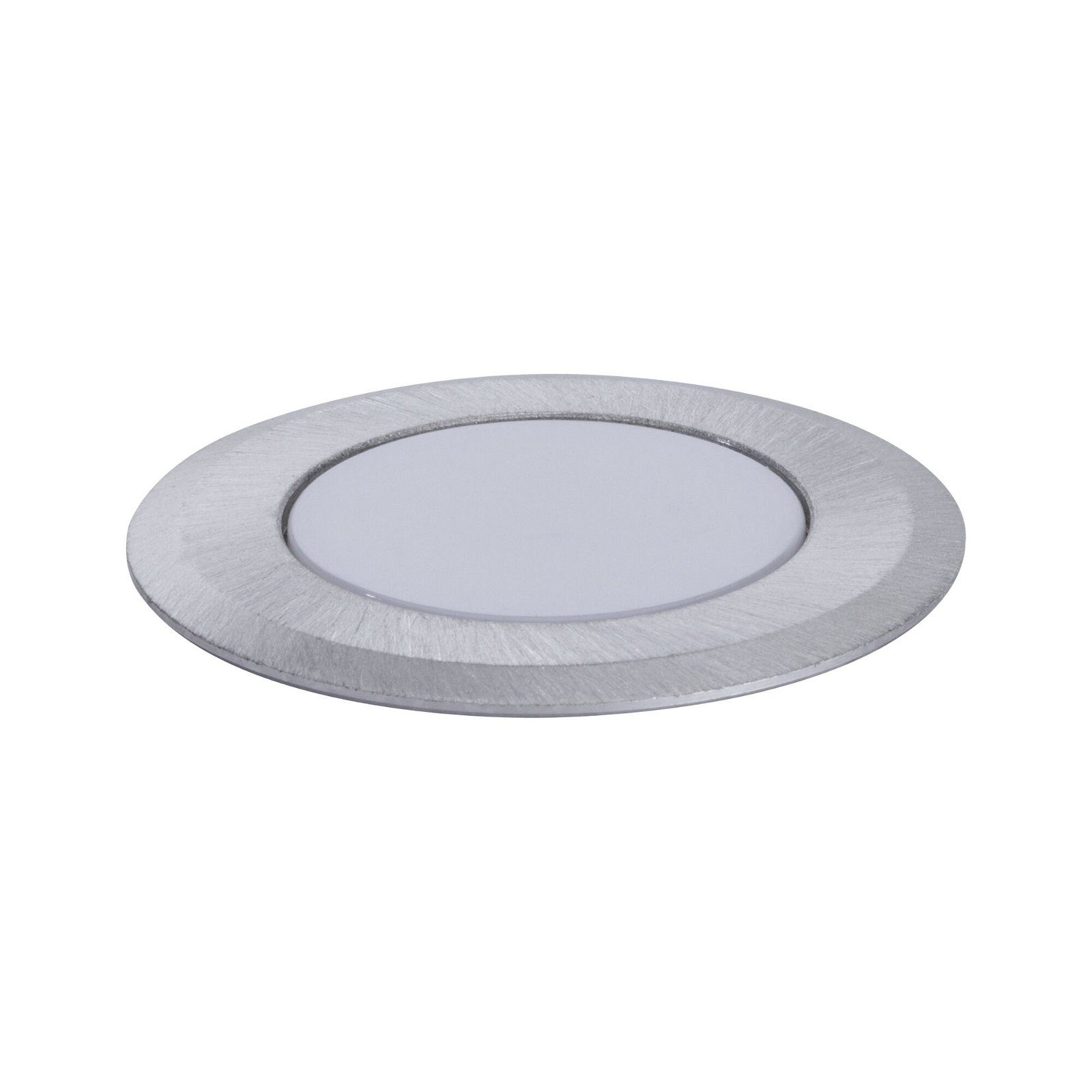Paulmann LED Einbauleuchte IP65 rund 50mm 2200K 2,2W 60lm 230V Alu Kunststoff, Metall, LED fest integriert, Bodeneinbauleuchte Goldlicht insektenfreundlich