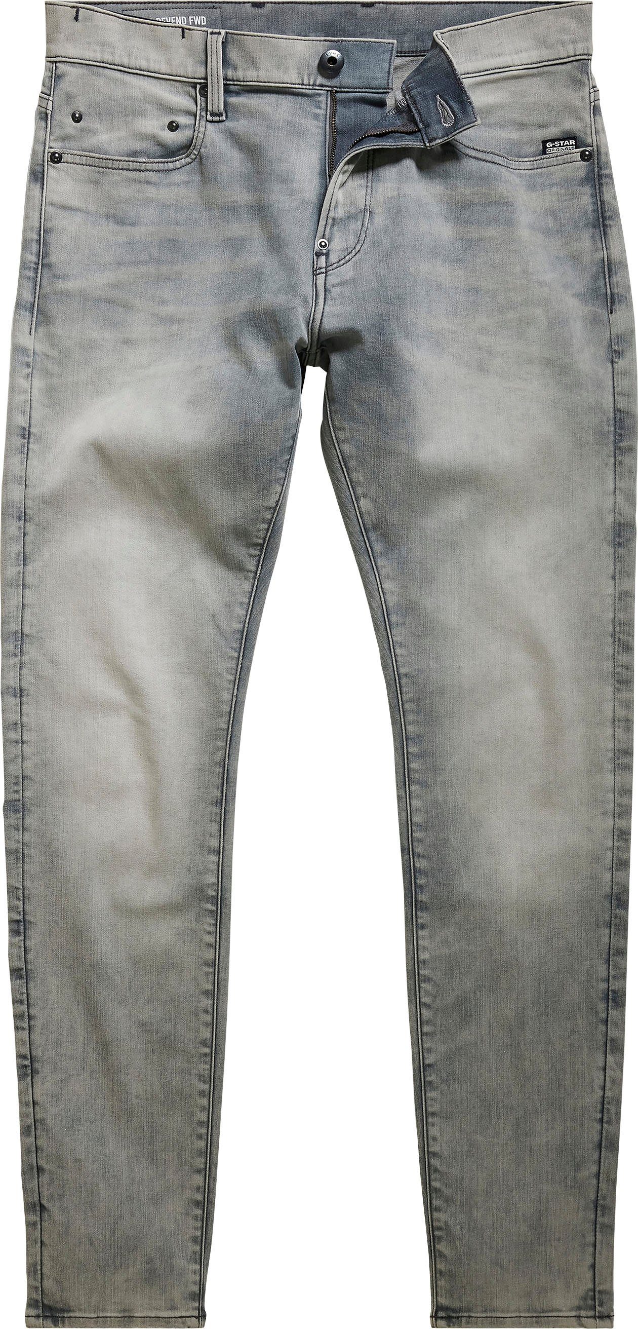 Skinny-fit-Jeans faded RAW G-Star antic radium