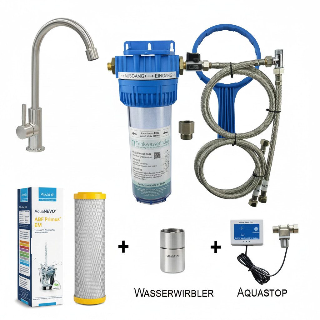 Trinkwasserladen Filtereinsatz, TWL Vario Safe-Premium-Plus Viva Wirbler 2.8 + EM