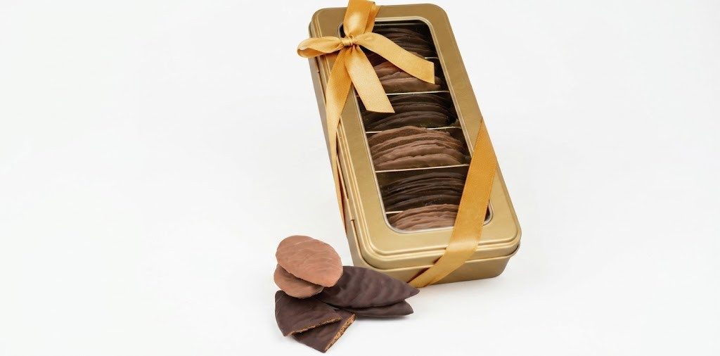 Confiserie Rabbel Knabberei Mandelblätter, 1 x