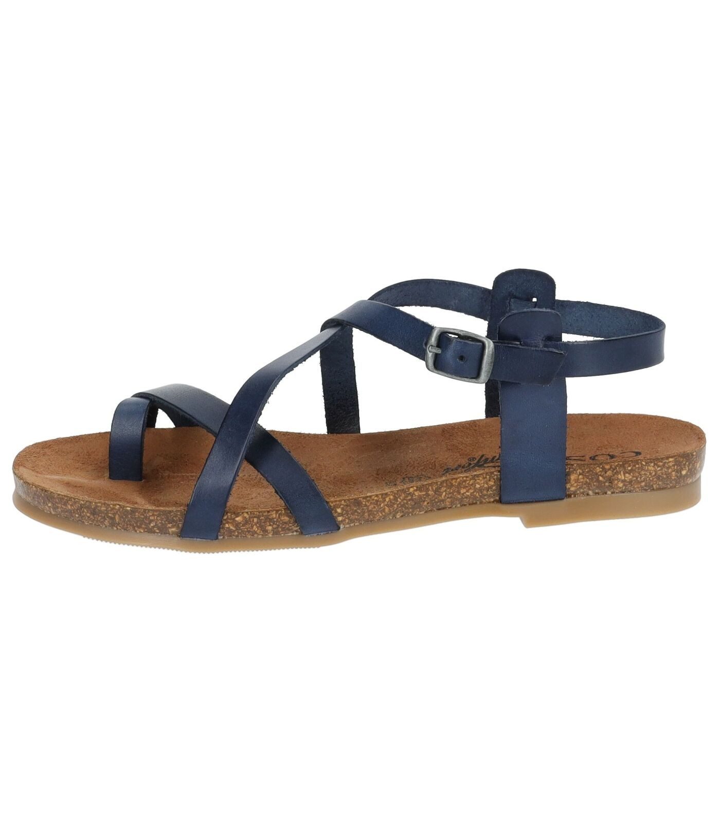 COSMOS Comfort Sandalen Leder Zehentrenner günstig online kaufen