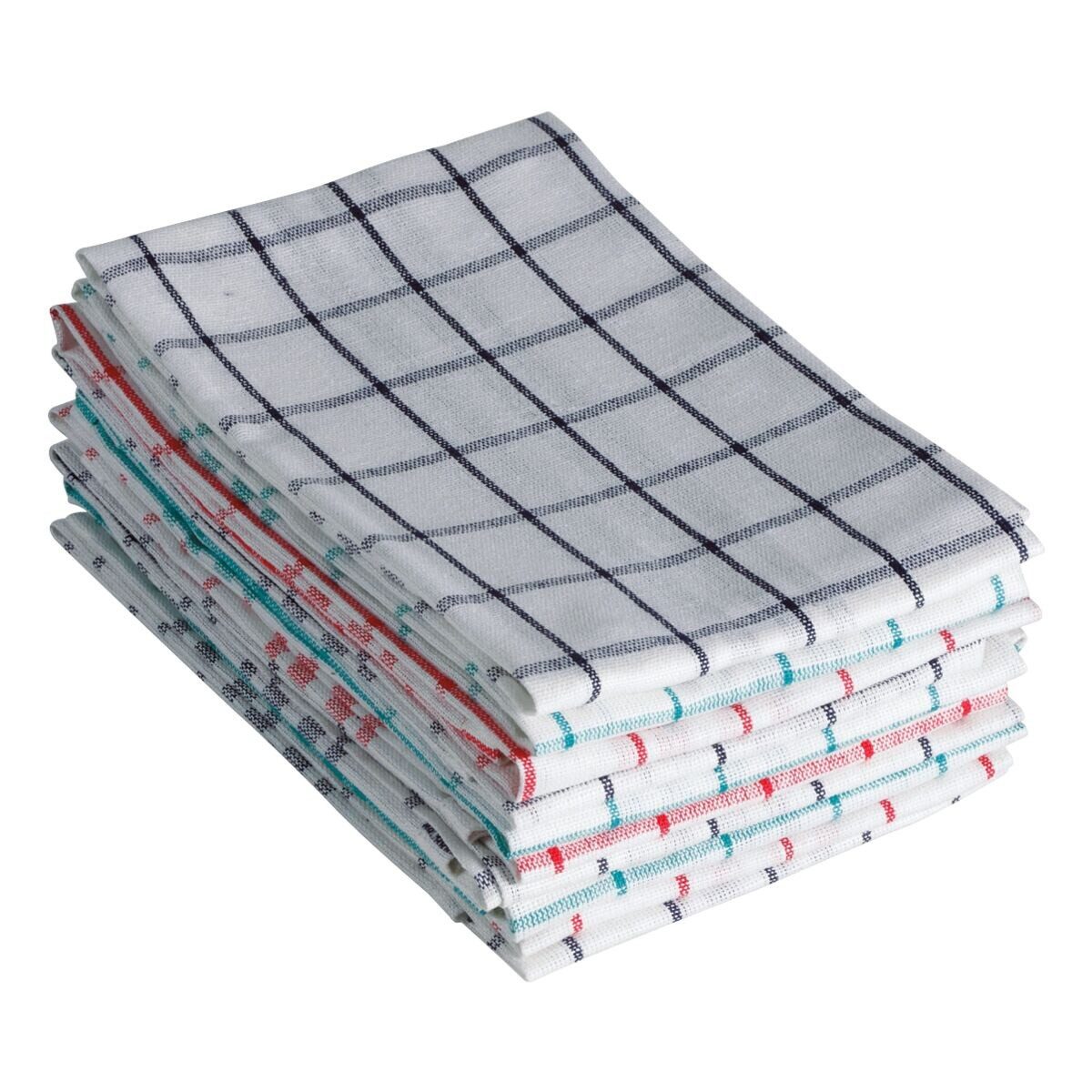 Geschirrtuch Karo, (10-tlg), 45x70 cm günstig online kaufen