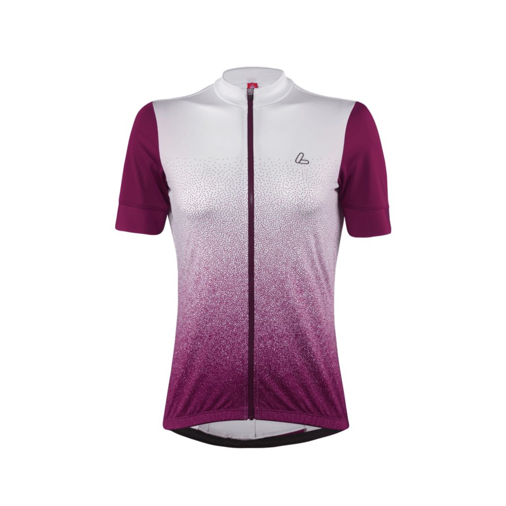 Löffler Radtrikot W BIKE JERSEY FZ SKYS STORM MI