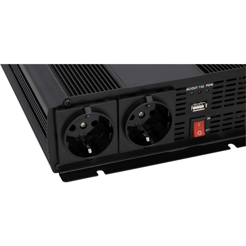AEG Wechselrichter Wechselrichter 10058 1500 W 12 V/DC - 230 V/AC Fernbedienbar, Fernbedienbar – Bild 4 von 5