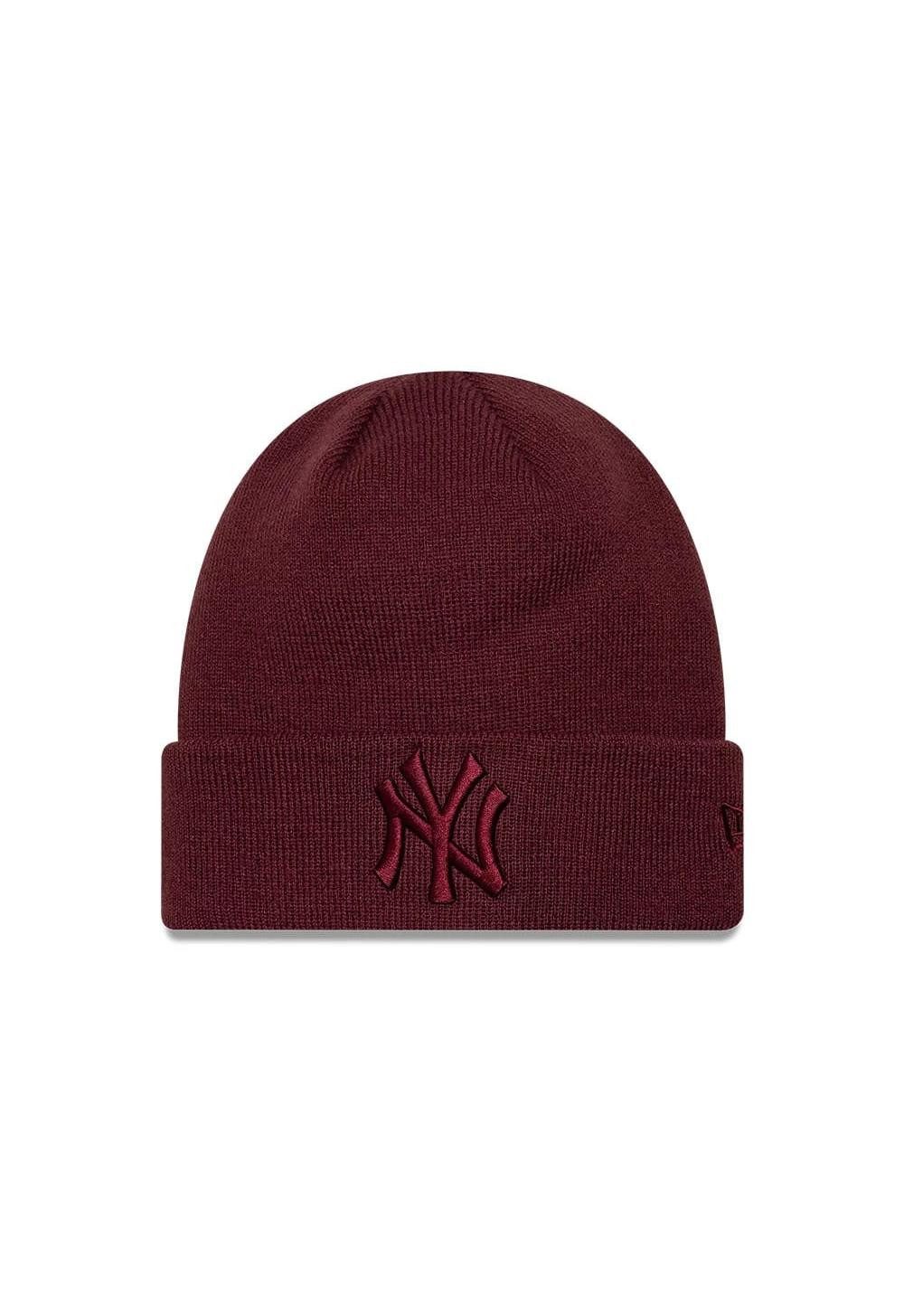 New Era Beanie New York Yankees League Essential Beanie New Era Dunkelrot (1-St)
