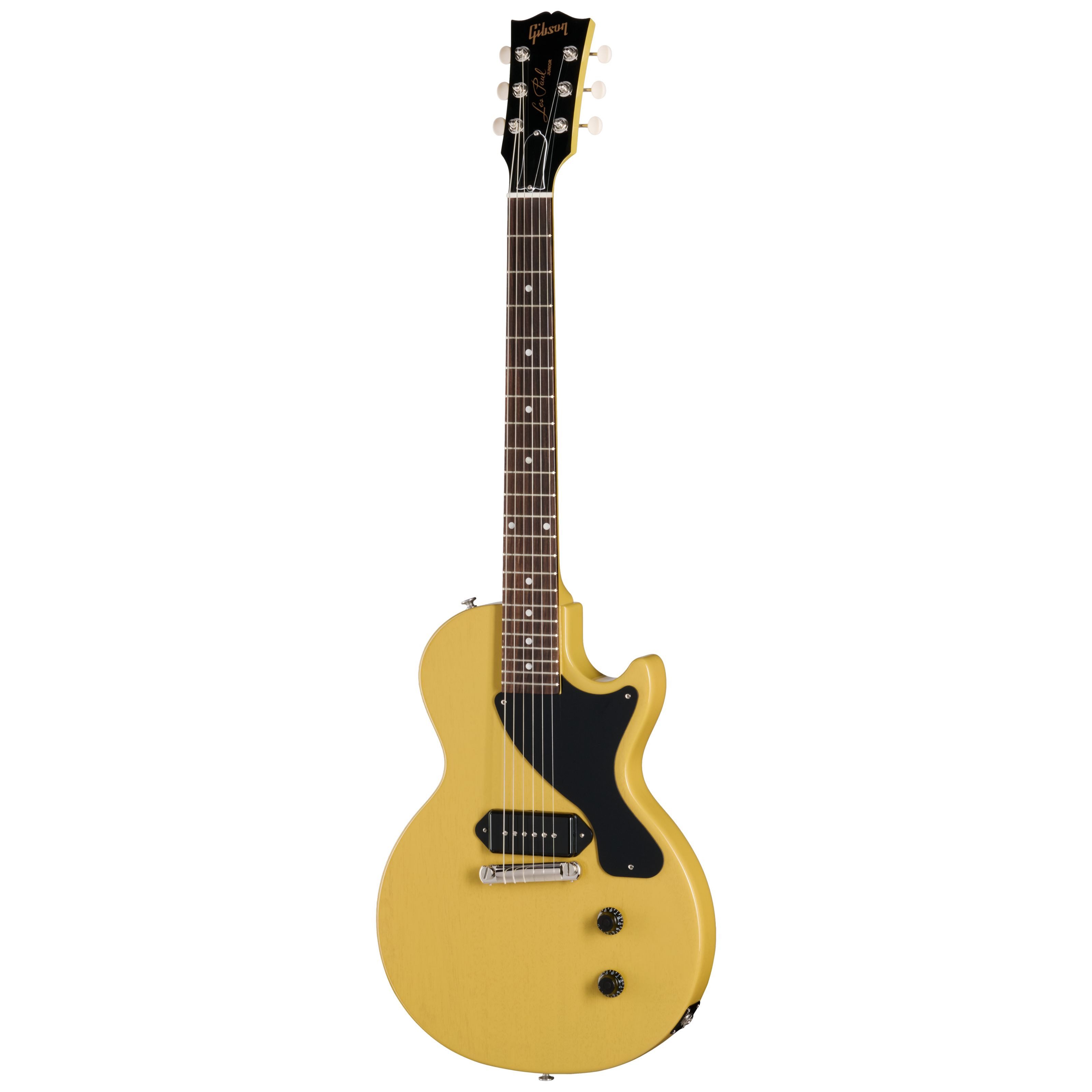 Gibson E-Gitarre, E-Gitarren, Single Cut Modelle, Les Paul Junior TV Yellow - Single Cut E-Gitarre