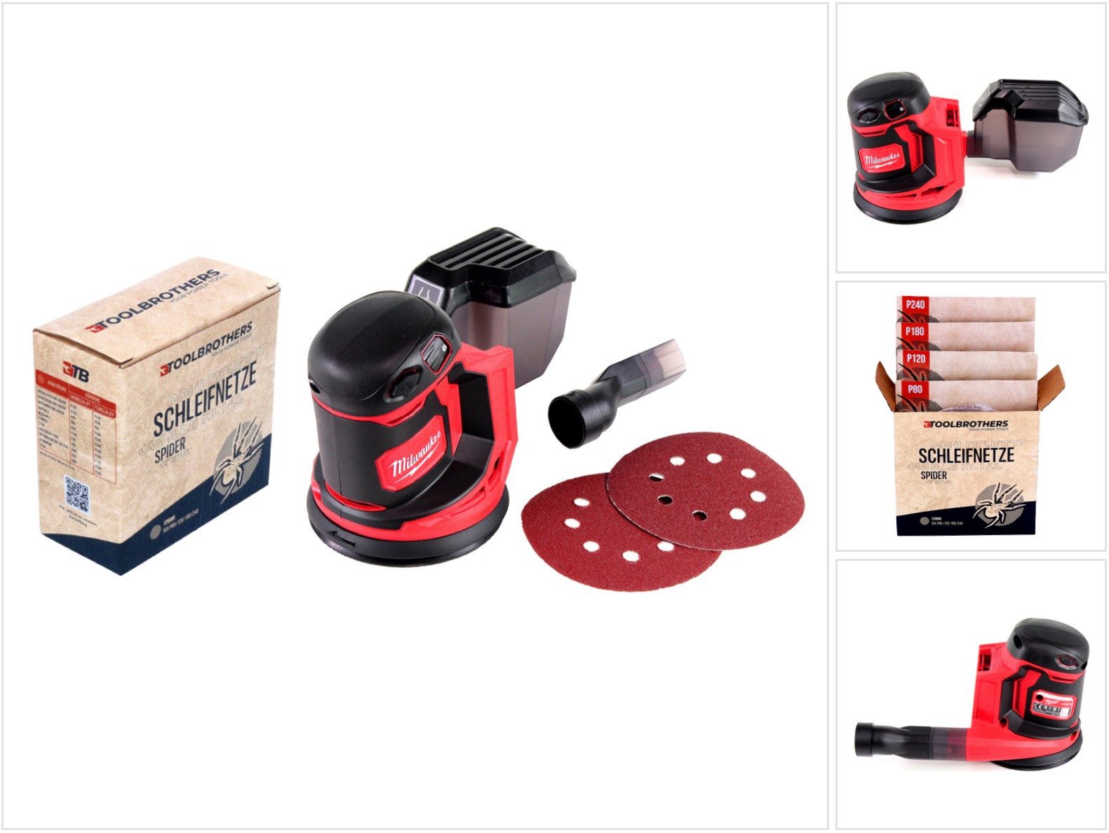 Milwaukee Akku-Exzenterschleifer