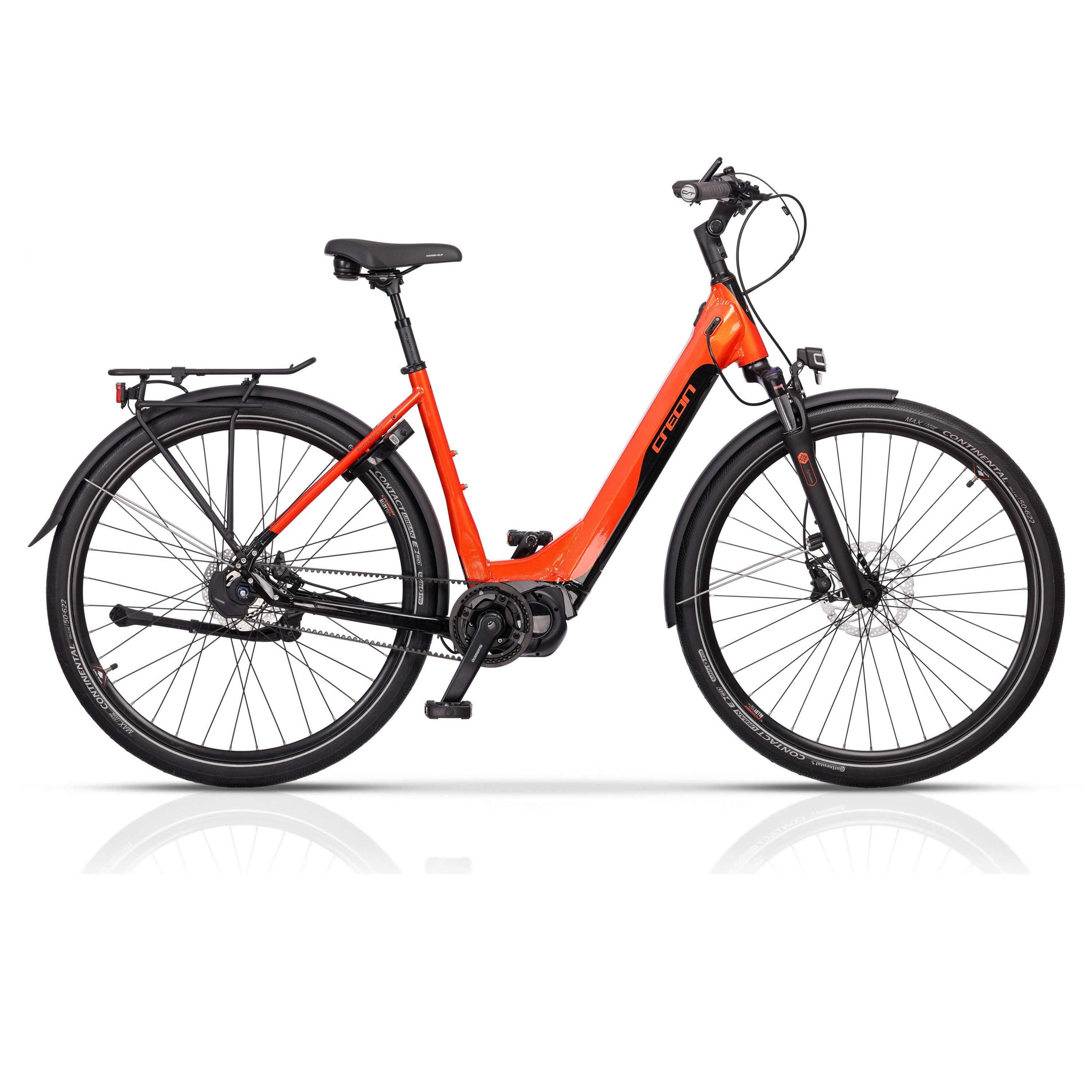 E-Bike Cityrad 28" Damen E-Bike City Bike Fahrrad e-TOURING 11.9 SHIMANO STEPS E-6100