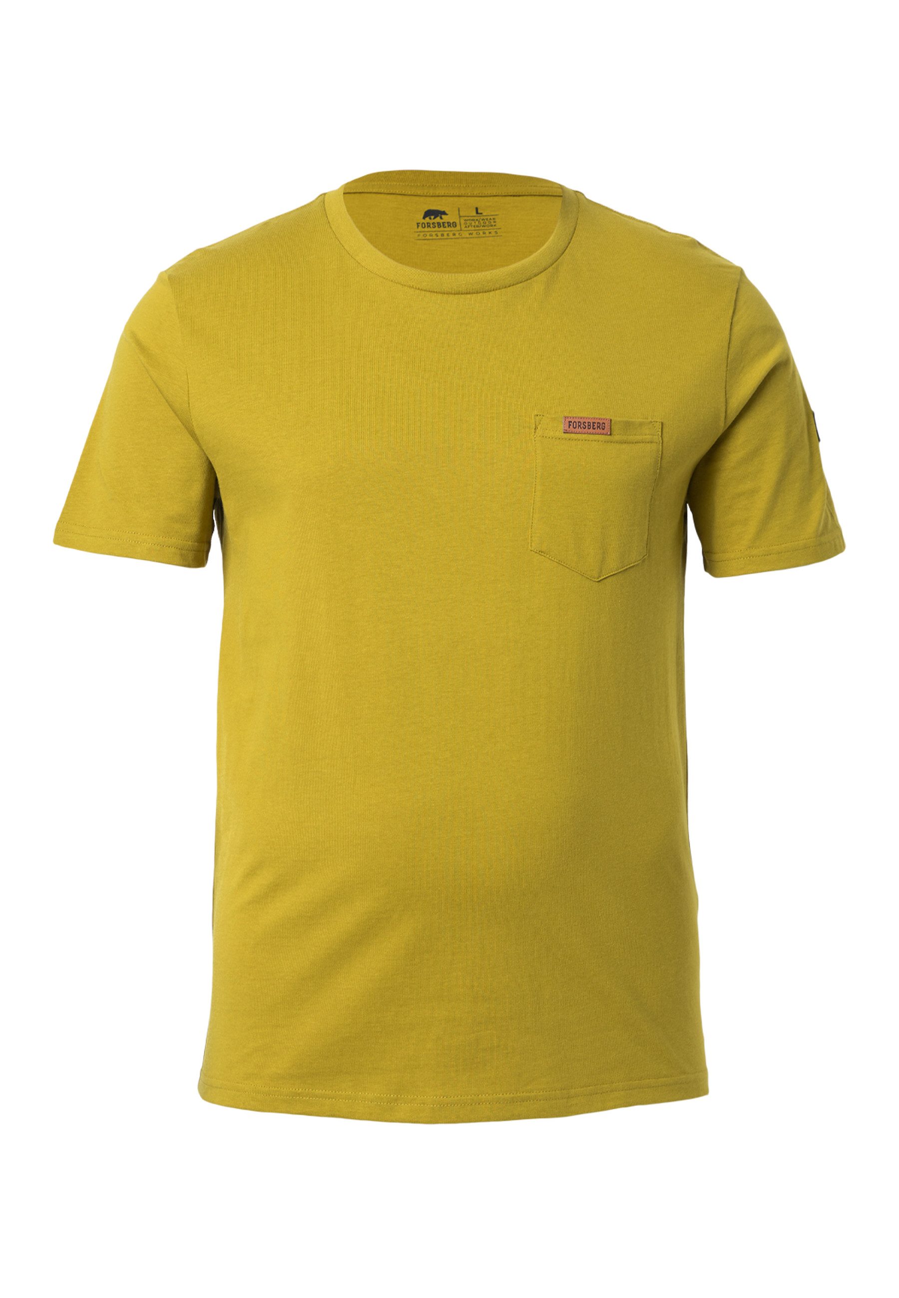 FORSBERG T-Shirt mit Brusttasche günstig online kaufen